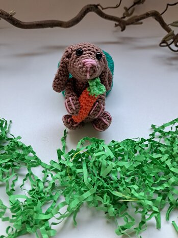 Byclaire Haakpakket byClaire Klaparmband konijntje Knabbel