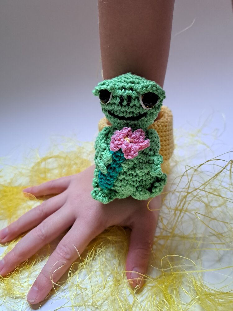 Byclaire Haakpakket byClaire Klaparmband kikker Jip