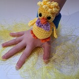 Byclaire Haakpakket Klaparmband kuikentje Pluis Byclaire Haakpakket Klaparmband kuikentje Pluis