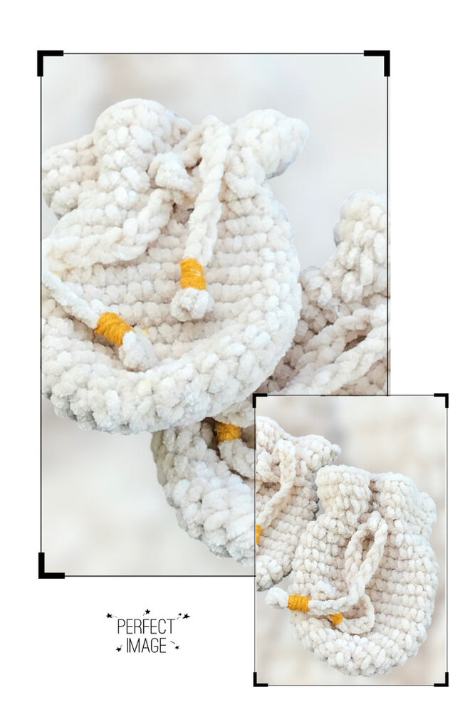 Byclaire Haakpakket byClaire Slofjes en Wantjes met sluitkoordjes Byclaire Haakpakket byClaire Slofjes en Wantjes met sluitkoordjes