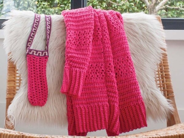 Durable Haakpakket Cosy Herfst Vest -  Knusse herfst kleding gehaakt met Durable Cosy Fine