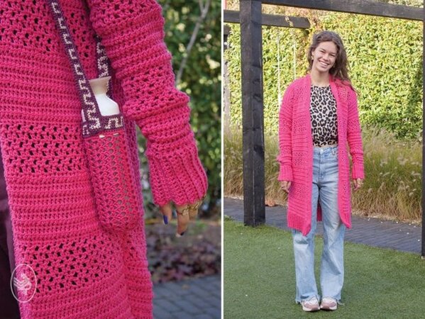 Durable Haakpakket Gratis Haakpatroon Cosy Herfst Vest - Knusse herfst kleding gehaakt met Durable Cosy Fine Durable Haakpakket Gratis Haakpatroon Cosy Herfst Vest - Knusse herfst kleding gehaakt met Durable Cosy Fine