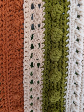 Byclaire Haakpatroon AutumnDot - Herfstige sjaal gehaakt met Durable Cosy garen Byclaire Haakpatroon AutumnDot - Herfstige sjaal gehaakt met Durable Cosy garen