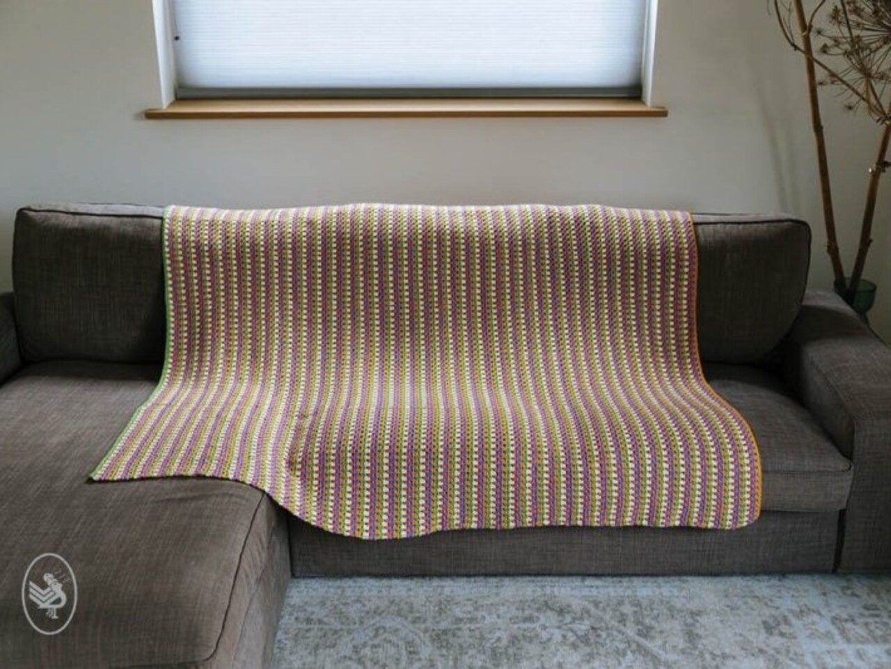 Durable Durable haakpakket Comfy Granny Stripe Blanket - Heerlijke deken gehaakt met Durable Comfy