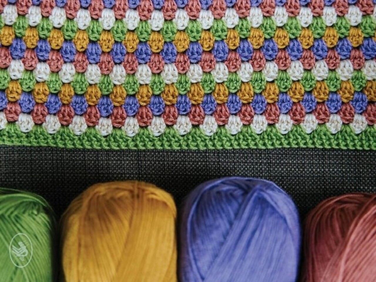 Durable Durable haakpakket Comfy Granny Stripe Blanket - Heerlijke deken gehaakt met Durable Comfy