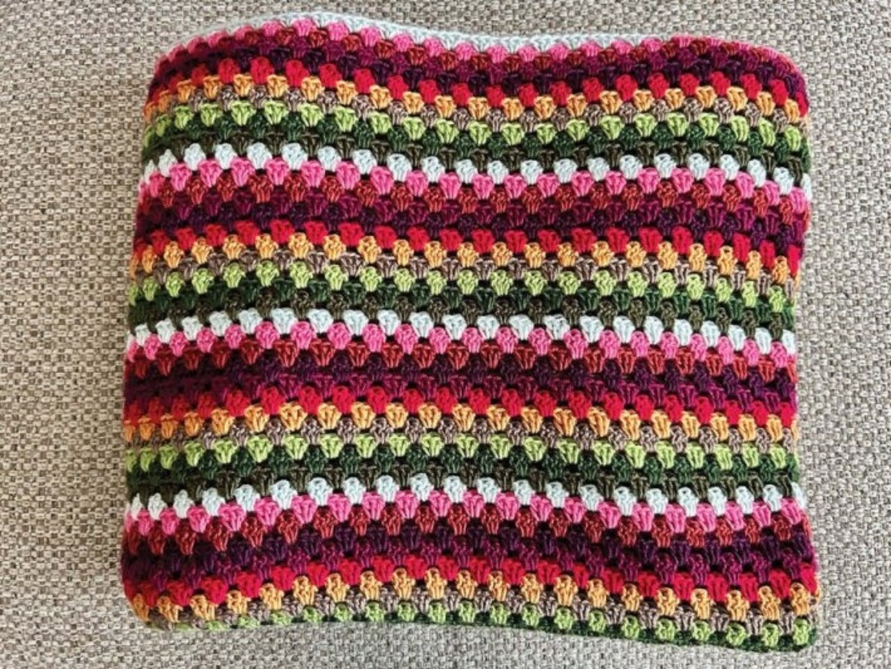 Durable Durable haakpakket Comfy Granny Stripe Blanket - Heerlijke deken gehaakt met Durable Comfy