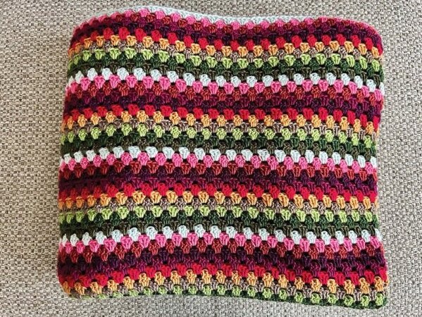 Durable Durable haakpakket Comfy Granny Stripe Blanket - Heerlijke deken gehaakt met Durable Comfy