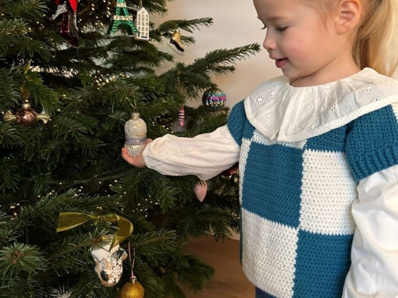 Durable Durable haakpakket Blokjes spencer - Trendy kinder spencer gehaakt met Durable Cosy Extra fine