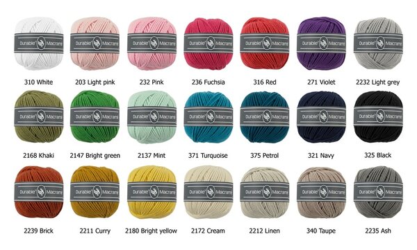 Durable Durable haakpakket Sfeerlichtjes - Breng extra sfeer in huis tijdens de donkere dagen met deze lichtjes gehaakt van Durable Macramé