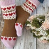 Durable Durable haakpakket Love in stitches soqs - De sokken voor Valentijnsdag gebreid met Durable Soqs
