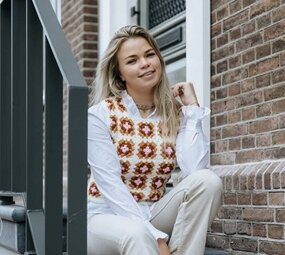 Durable Gratis Haakpatroon Retro Squares Tank Top