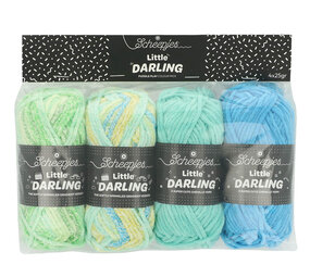 Scheepjes Little Darling Sprinkled Gradient Puddle Play 4x25g Scheepjes Little Darling Sprinkled Gradient Puddle Play 4x25g