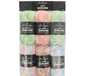 Scheepjes Little Darling Sprinkled Gradient Sugar Rush 6x25g Scheepjes Little Darling Sprinkled Gradient Sugar Rush 6x25g