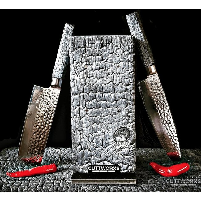 Cuttworx Flamewood messenblok