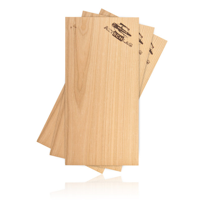 Axtschlag Rookplank kers 300 x 150 x 11 mm