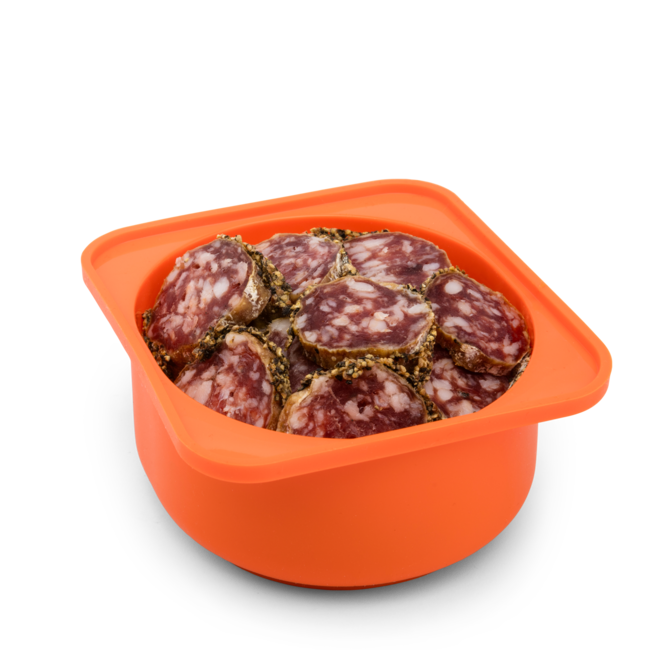 Babadoh 6 Silicone deeg en vershoudbakjes Geel