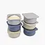 Babadoh Pizzadeeg en Toppings vershoudbakjes Multi Blue 6 stuks