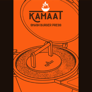 Kamaat Smash Burger press RVS
