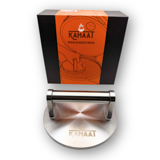 Kamaat Smash Burger press RVS