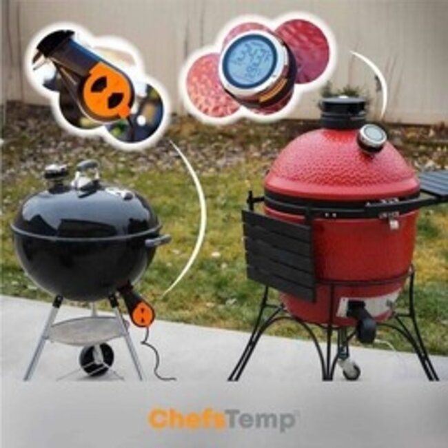 Chefstemp Breezo Kamado en BBQ Temperatuur controller