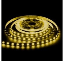 LED strip 12 volt geel 4,8W 500LM 60LED p/m IP20 - 5 meter