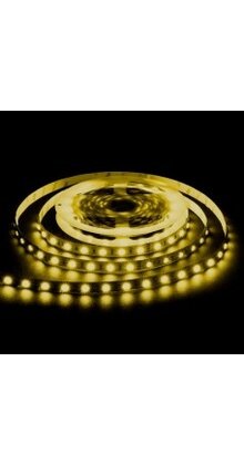 LED strip 12 volt geel 4,8W 500LM 60LED p/m IP20 - 5 meter