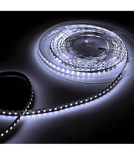 LED strip 24 volt 6000k koud wit 12W 1260LM 60LED p/m IP20 - 5 meter