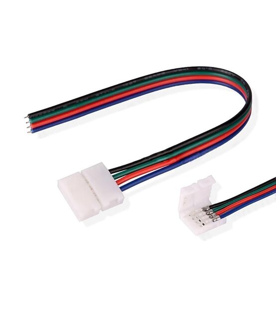 Koppelstukken voor RGB LED strips 10mm 1 zijdig - IP20