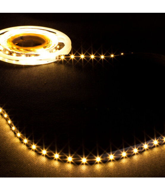 LED strip 24 volt 3000K warm wit 12W 1260LM 60LED p/m IP20 - 5 meter