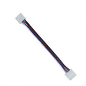12mm RGBW/RGBWW koppelstuk met aan 2 kant een connector - IP20