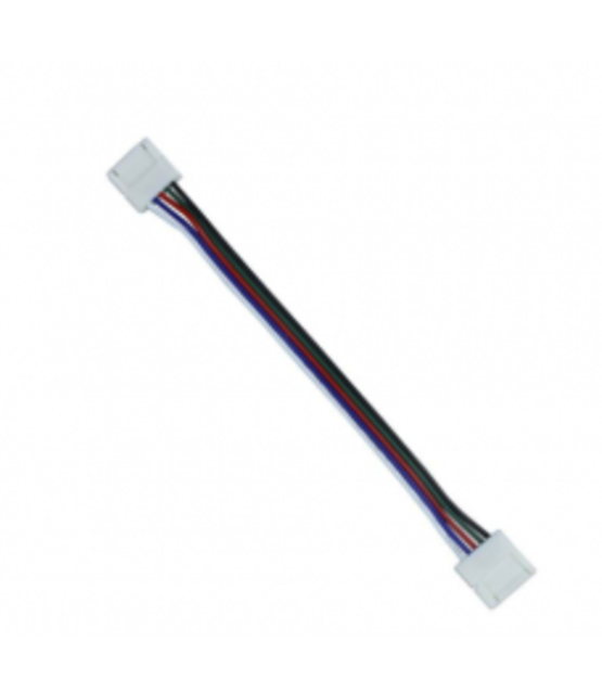 RGBW LED strip verbindingsstuk met draad 12mm 2 zijdig - IP20