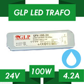 LED voeding 100 watt 24 volt 4,2 Ampère – IP67 waterdicht – GLP GPV-100-24