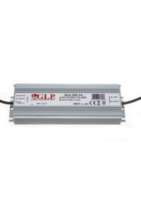 Waterdichte LED voeding 300 watt 24 volt 12,5 Ampère – IP67 waterdicht – GLP GPV-300-24