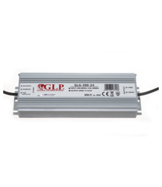Waterdichte LED voeding 300 watt 24 volt 12,5 Ampère – IP67 waterdicht – GLP GPV-300-24