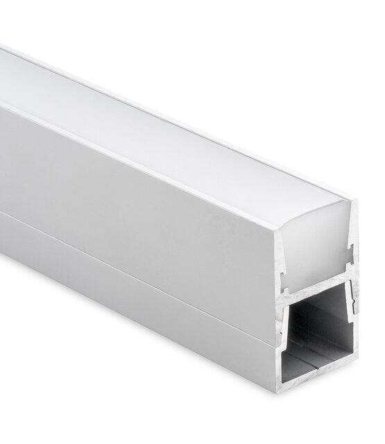 LED strip buiten profiel 100cm waterdicht wit