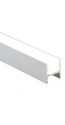 LED strip buiten profiel 25cm waterdicht wit