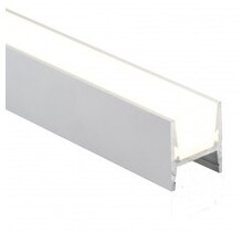 LED strip buiten profiel 100cm waterdicht warm wit