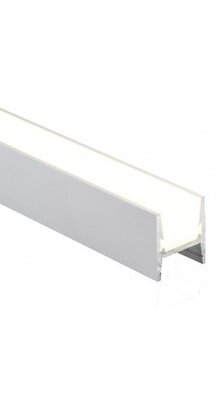 LED strip buiten profiel 100cm waterdicht warm wit