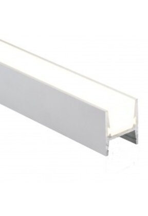 LED strip buiten profiel 50cm waterdicht warm wit