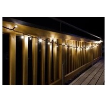 Knipperende kerstverlichting 50 LED 5 meter warm wit koppelbaar