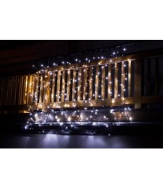 Kerstverlichting hangend voor binnen & buiten 2 x 1,5 meter wit