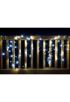 Kerstverlichting ijspegel LED 1 X 1,5 meter wit