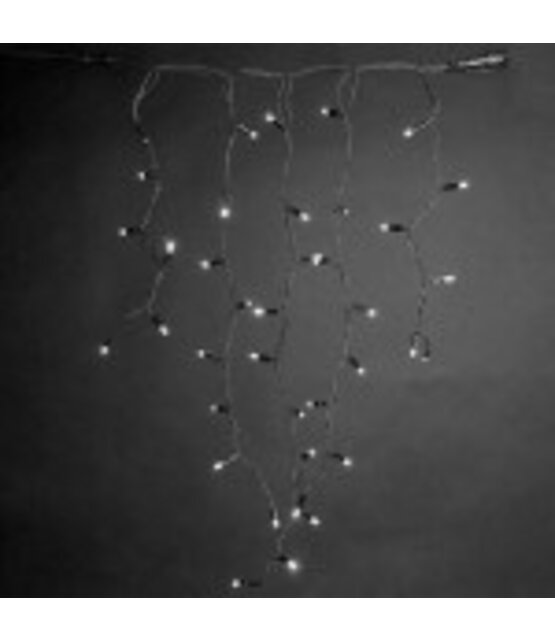 Kerstverlichting ijspegel LED 1 X 1,5 meter wit