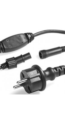 Waterdichte stroomkabel 1,5 meter kerstverlichting voor PRO kerstverlichting