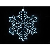 Led sneeuwvlokken verlichting koel wit 4,5 meter LED lampjes - waterdicht