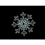 Led sneeuwvlokken verlichting koel wit 8,5 meter LED lampjes - waterdicht