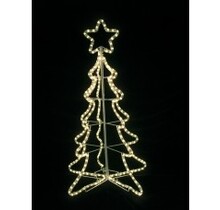 Waterdichte kerstboom LED verlichting met 396 led lampjes