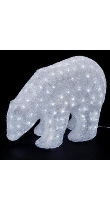 Kerstverlichting in de vorm van een IJsbeer voor binnen en buiten