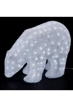 Kerstverlichting in de vorm van een IJsbeer voor binnen en buiten
