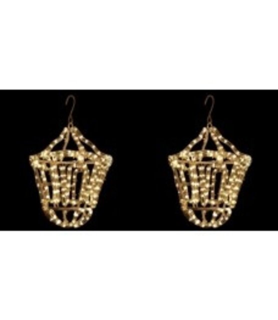 LED kroonluchter voor binnen en buiten 35CM ( Set 2 stuks )